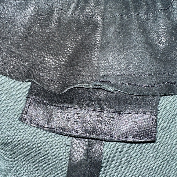 The Row Black Suede Lambskin Bootcut Pants (17) - Picture 8 of 8